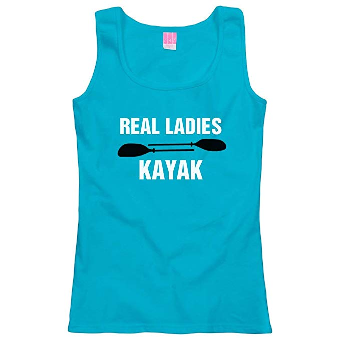 Real Ladies Kayak: Ladies LAT Relaxed Fit Scoopneck Tank Top