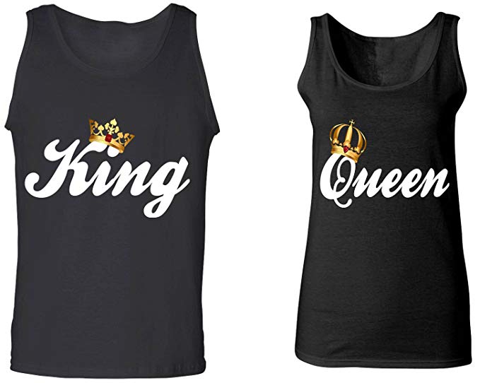 Couples Apparel Matching Couple Love Tank Tops - His and Her Tanks