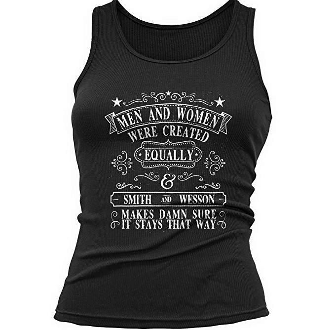 Sons of Libery Tank Top: Men and Women were Created Equally. Womens Tank Top