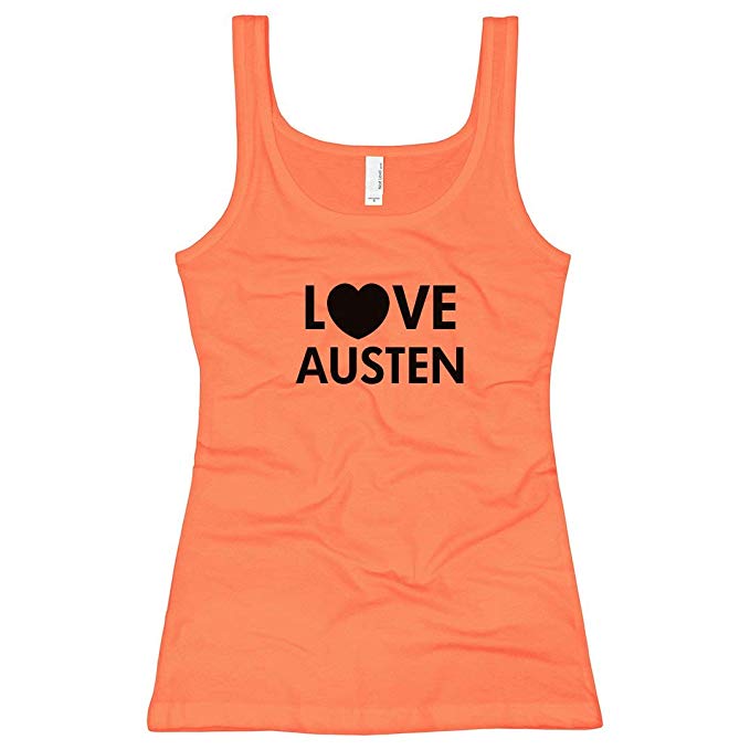 Love Austen Tank: Slim Fit Next Level Neon Tank Top