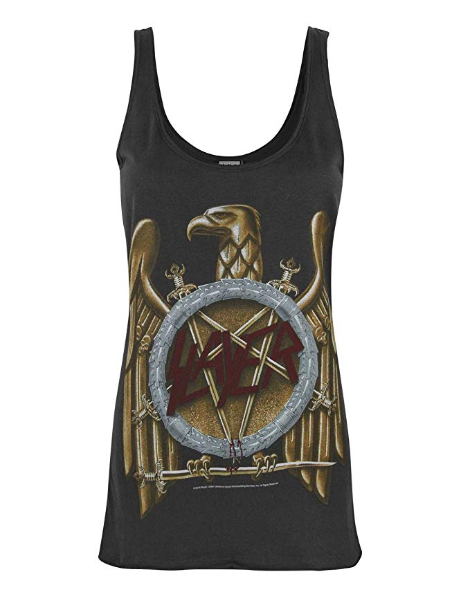 Amplified Slayer Eagle Logo Women's Vest