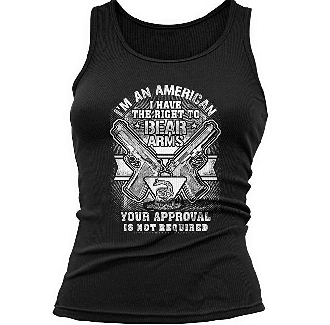 Sons of Libery Tank Top: I Have The Right to Bear Arms. Womens Tank Top